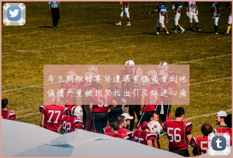 布兰斯维特赛场遭遇重伤痛苦倒地伤情严重被担架抬出引发球迷心痛